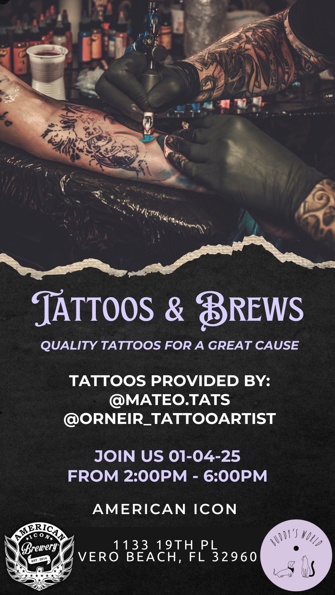 Tattoos & Brews 