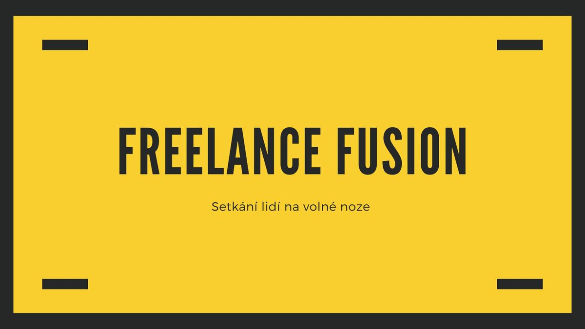 Freelance Fusion vol. 4 | Setk\u00e1n\u00ed lid\u00ed na voln\u00e9 noze