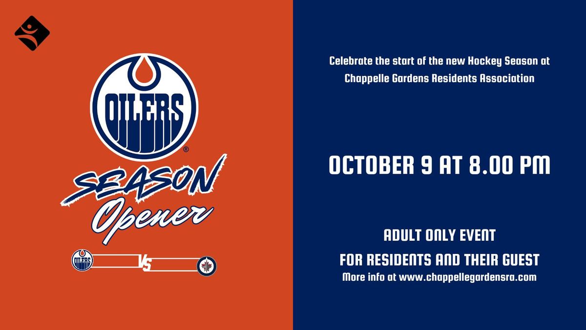 Oilers Season Opener