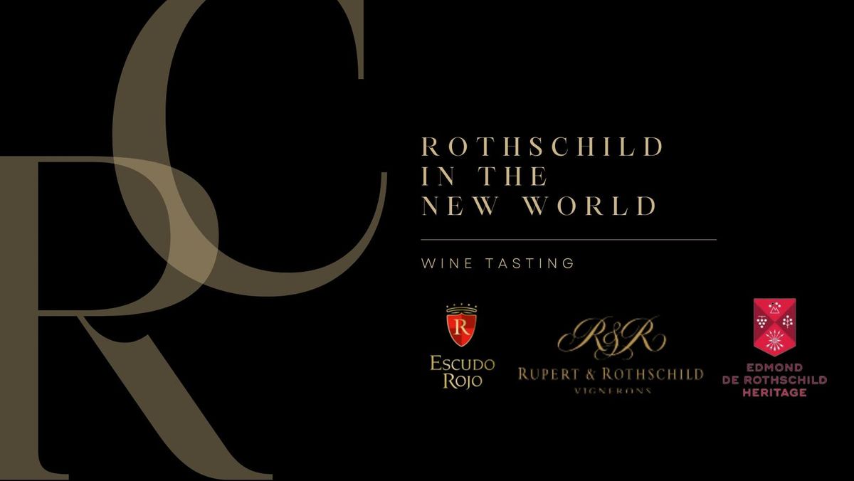 Tipple's Rothschild in the New World Wine Tasting!