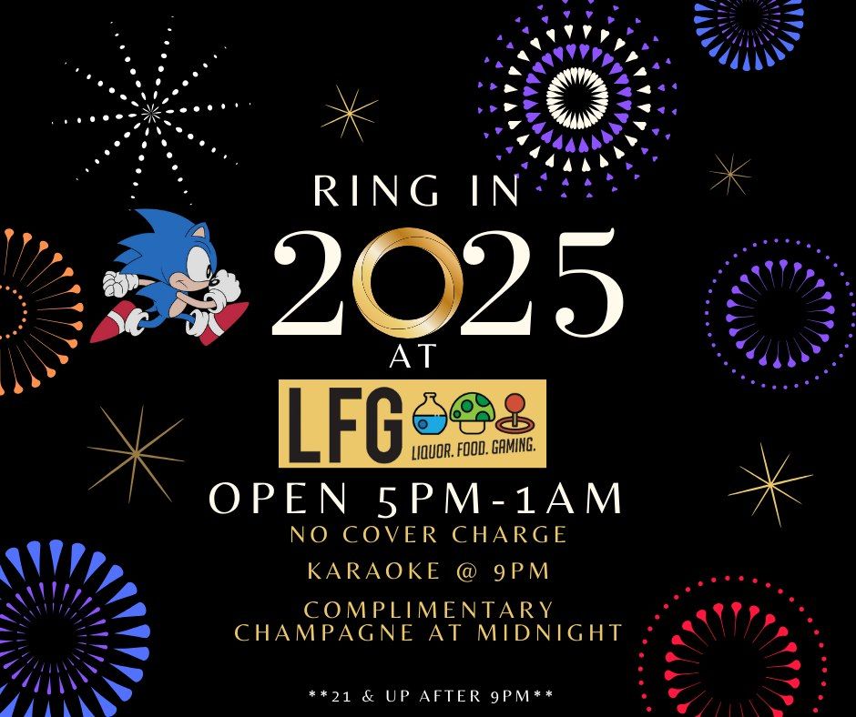 New Year's Eve at LFG!