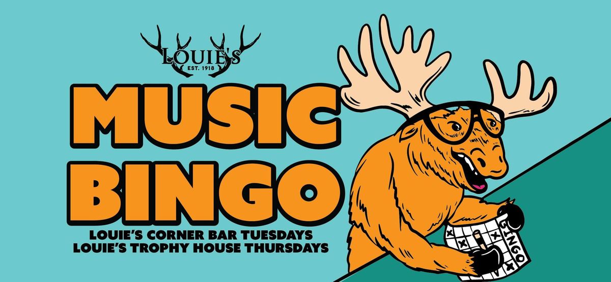 Music Bingo @ Louie's downtown Kalamazoo