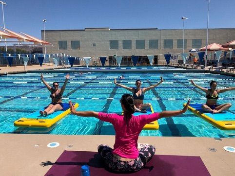 Paddleboard Yoga with Melinda 