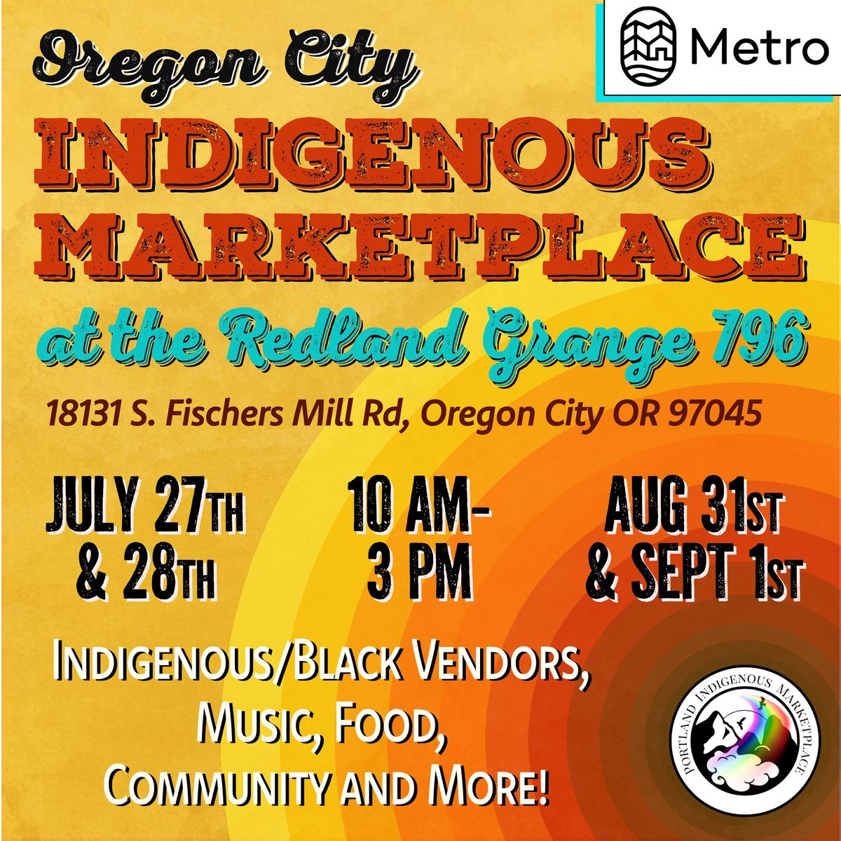 Oregon City Indigenous Marketplace