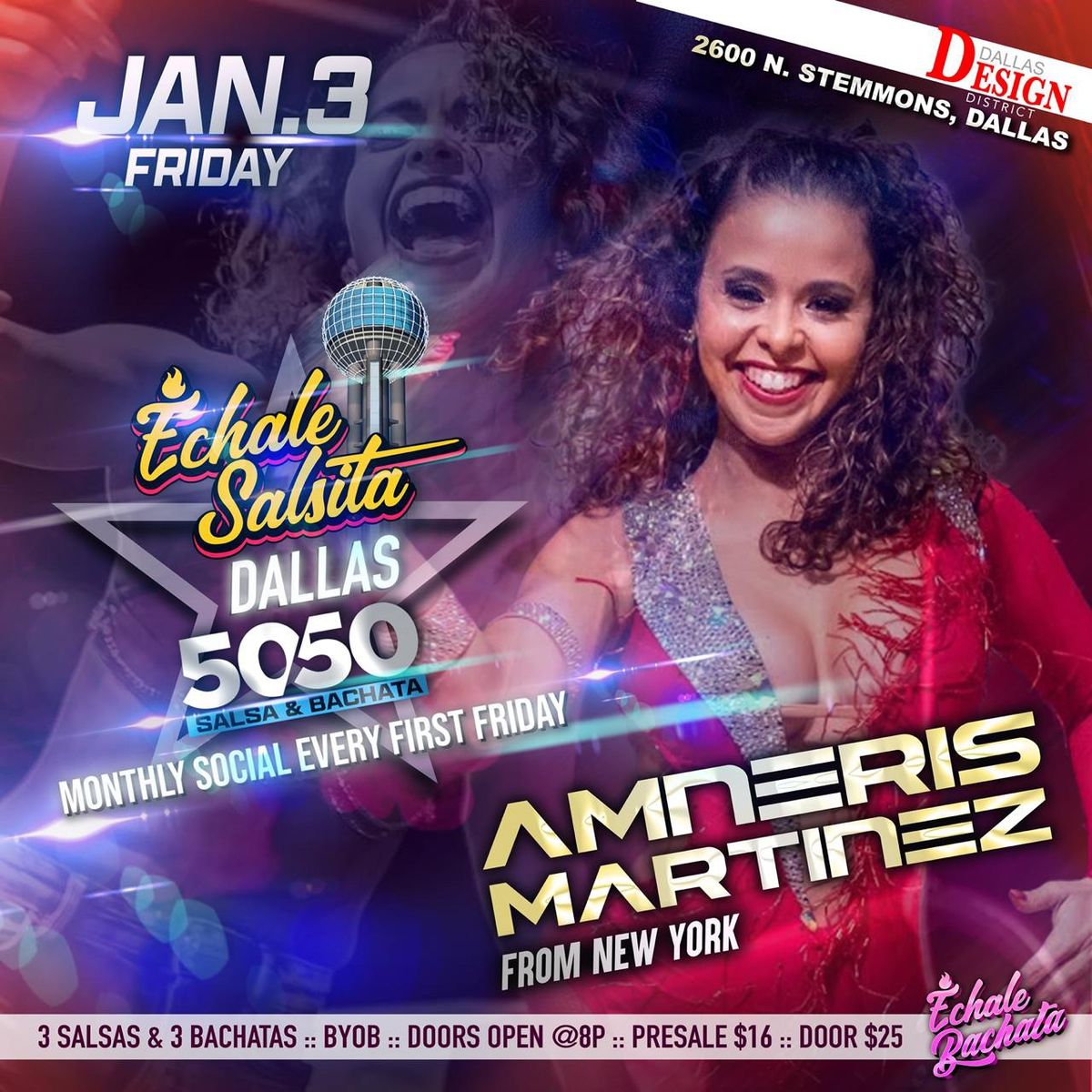 Echale Salsita ft Amneris Martinez from NY!