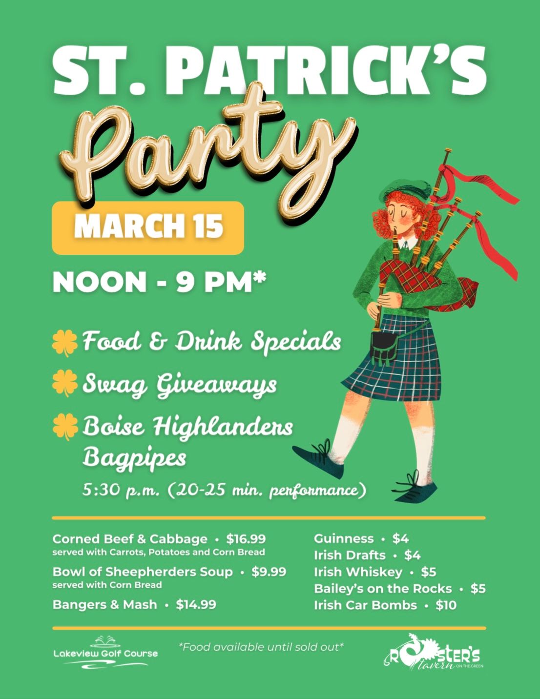 St. Patrick's Day Party