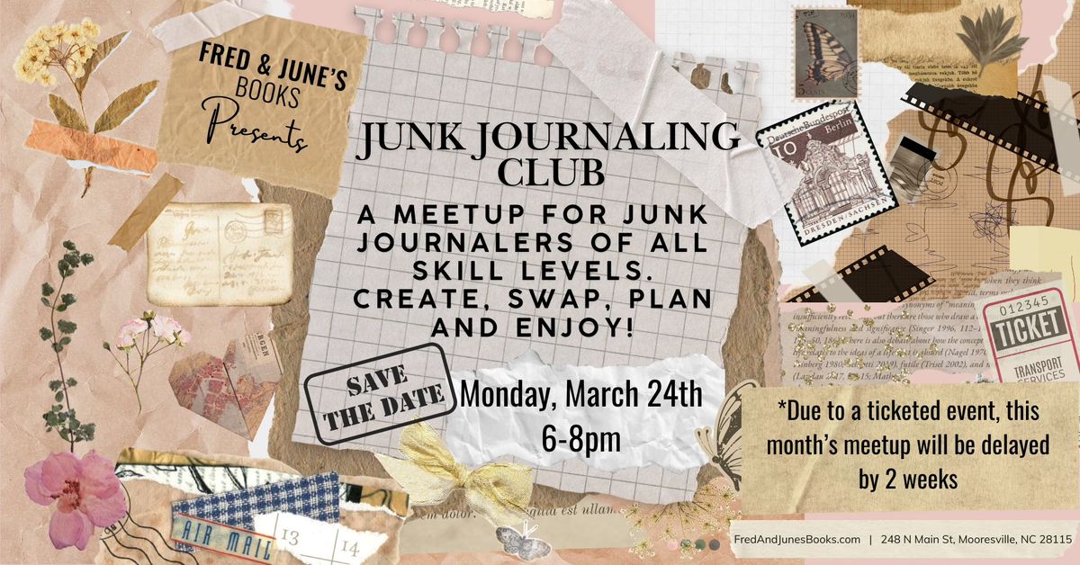 Junk Journaling Club with April