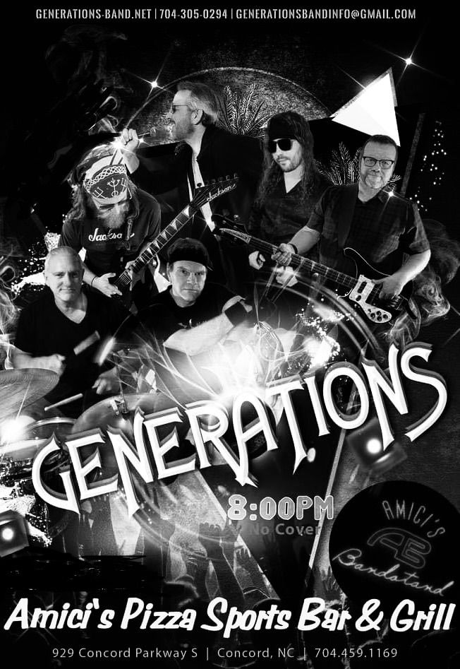 Generations on the Amici\u2019s Band Stand