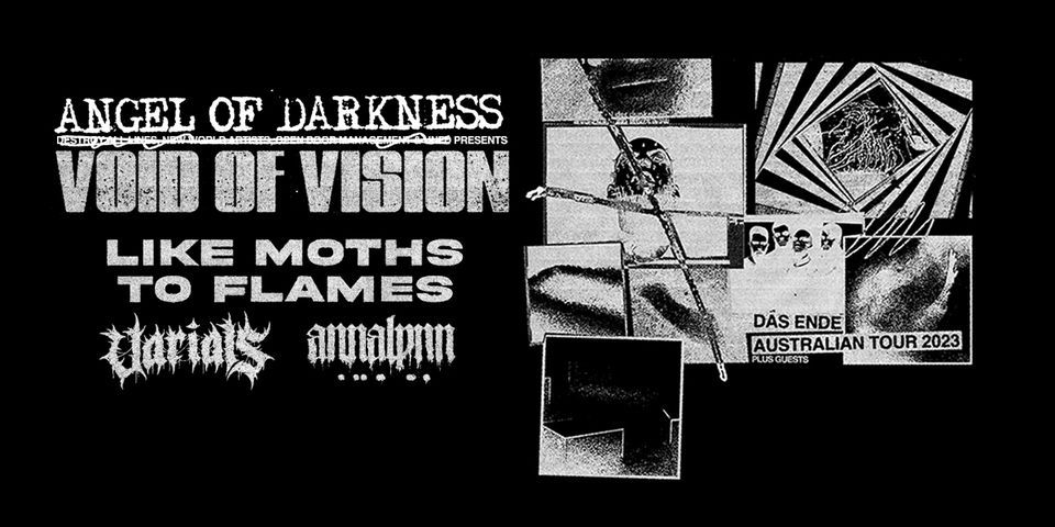 Void Of Vision Aus Tour 2023 w\/ Like Moths To Flames | Sydney 18+ 