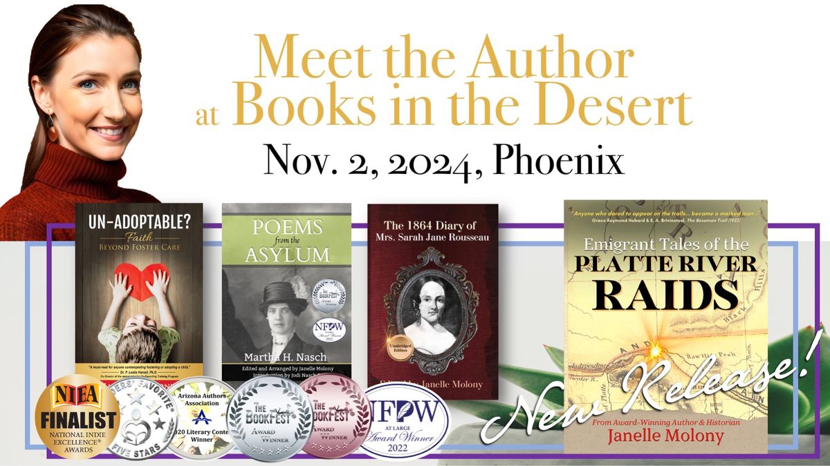 Book Signing: Author Janelle Molony (Books in the Desert)