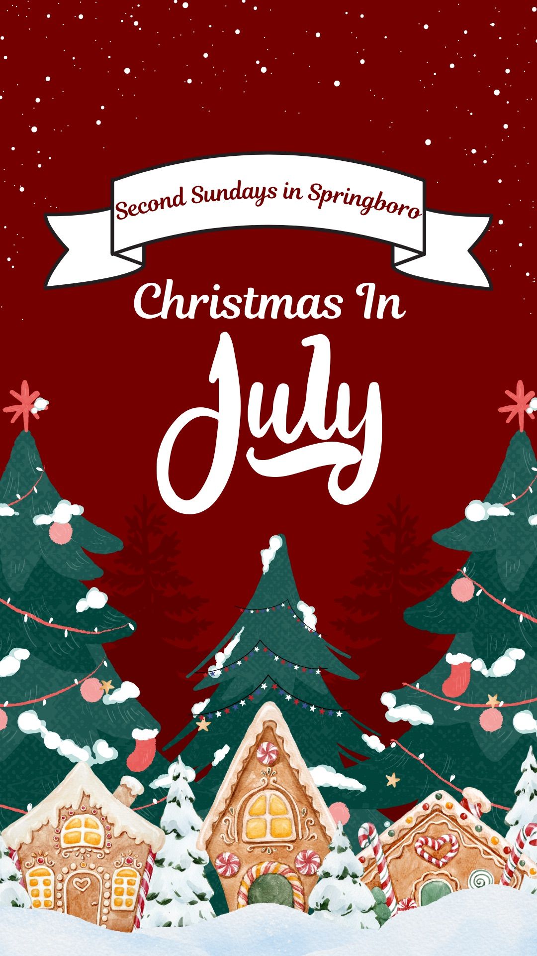 Second Sundays in Springboro - Christmas in July