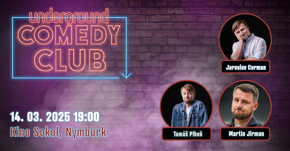 Underground COMEDY CLUB v Nymburce