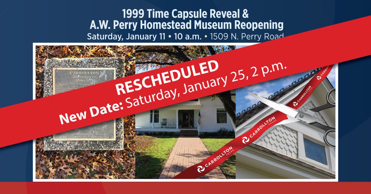 1999 Time Capsule Reveal & Perry Museum Reopening