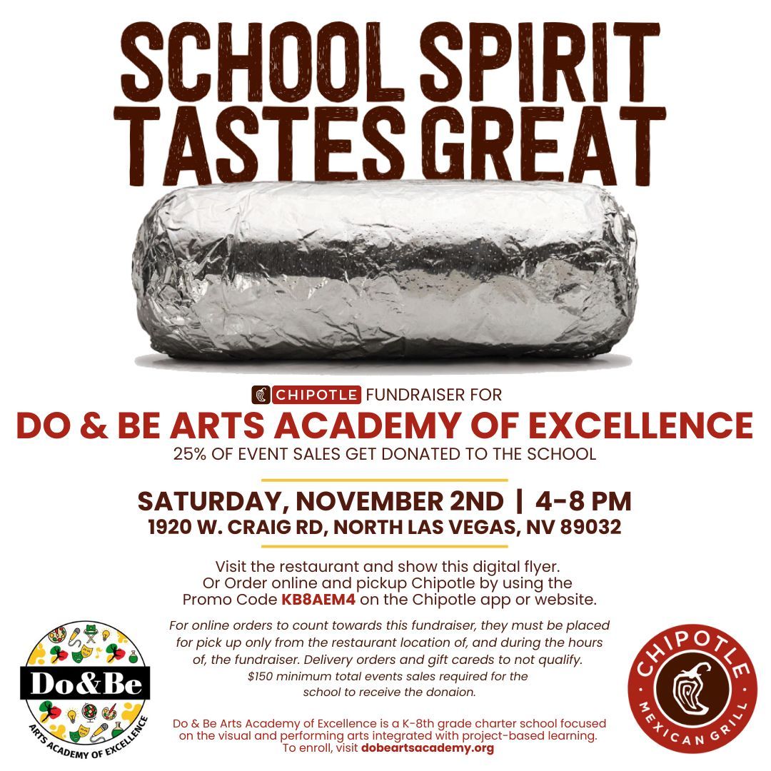 Fundraiser: Chipotle (in-person)