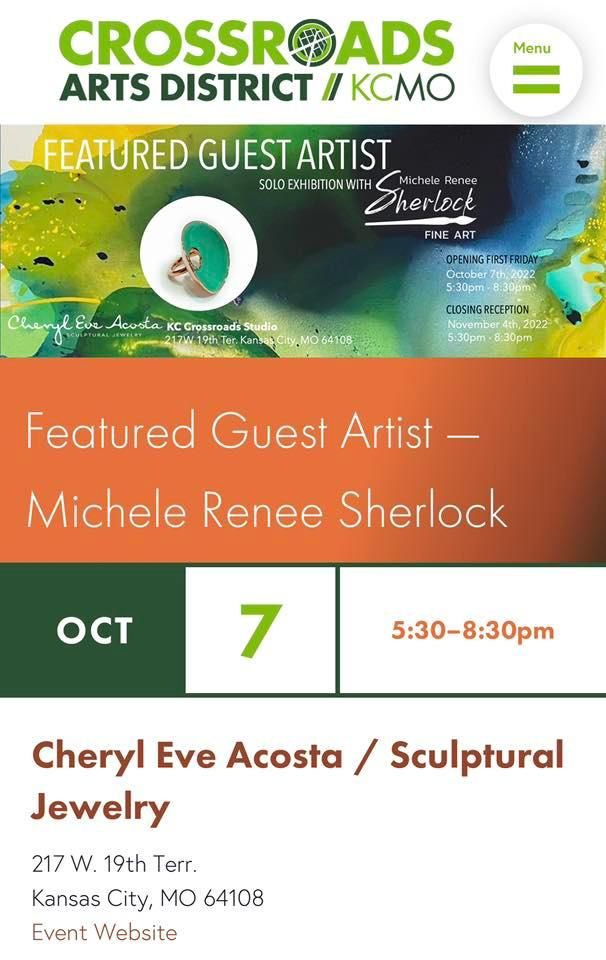 Michele Renee Sherlock Original Abstract Paintings