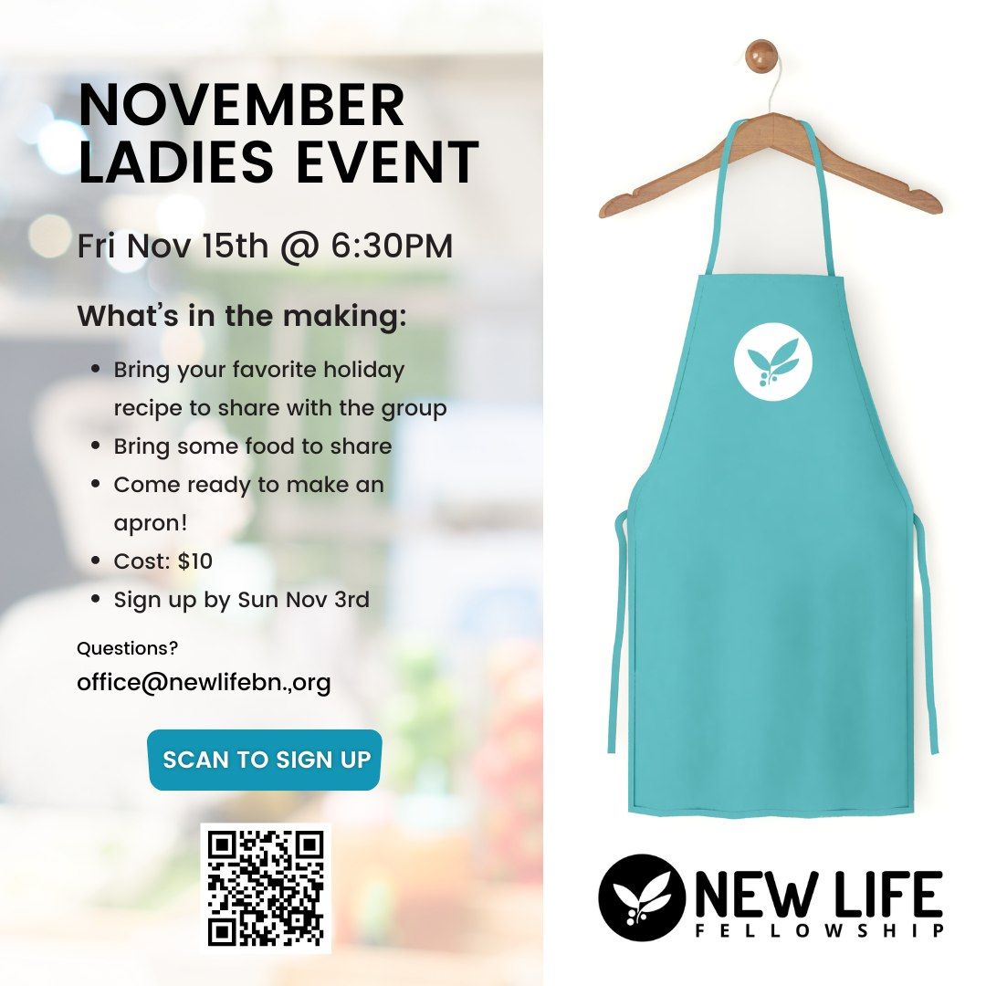 November New Life Ladies Event