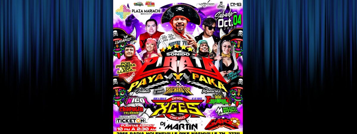  SONIDO PIRATA, DJ XCES, RICHARD TV & M\u00c1S