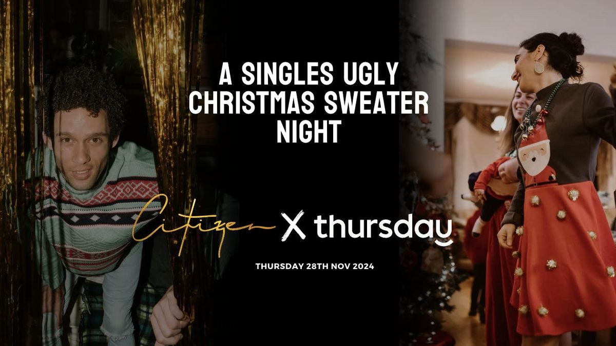 Thursday | \ud83c\udf85 Ugly Sweater &amp; Mistletoe Madness!\ud83c\udf84  | Citizen Cocktail Bar