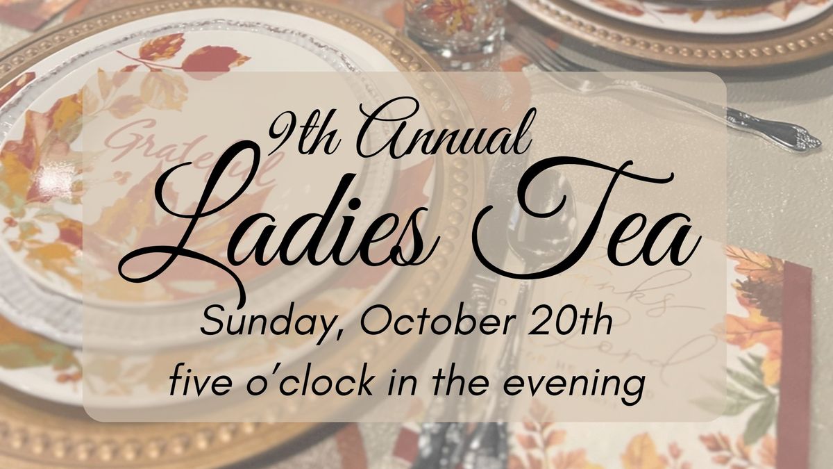 9th Annual Expression Ladies Tea