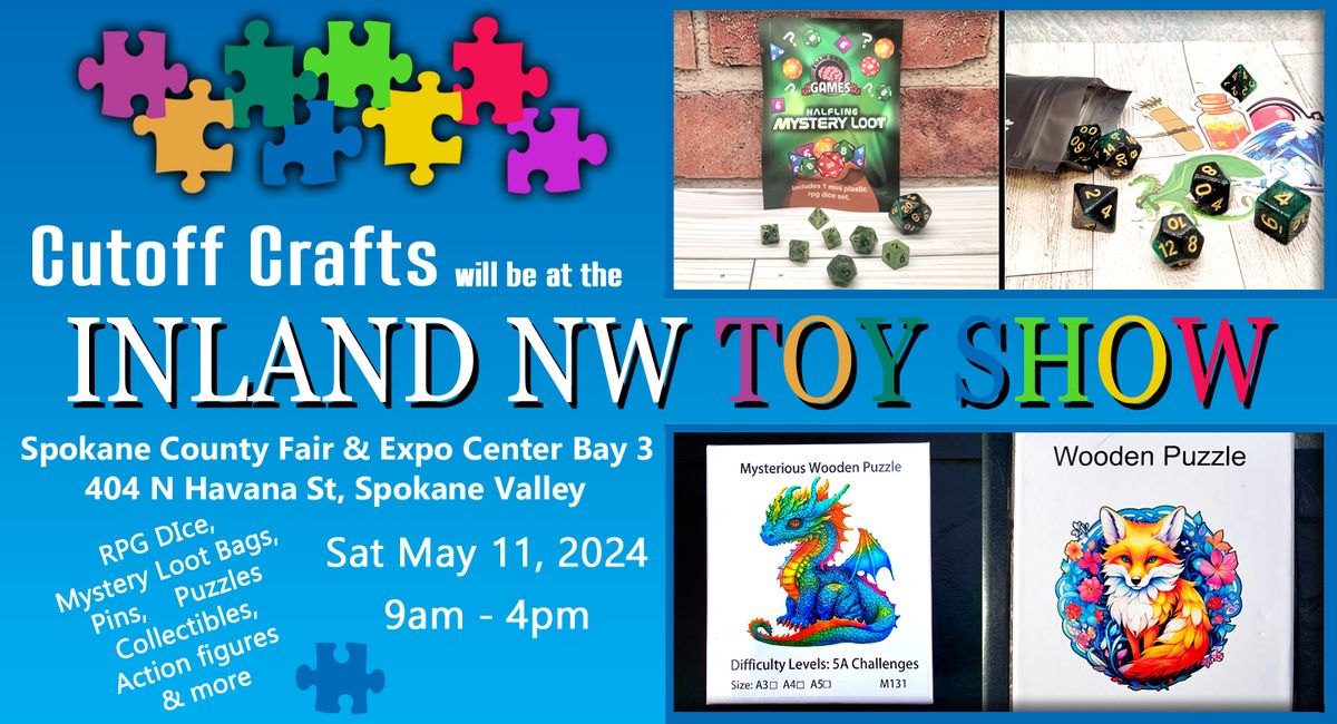 Inland NW Toy Show - Cutoff Crafts Booth