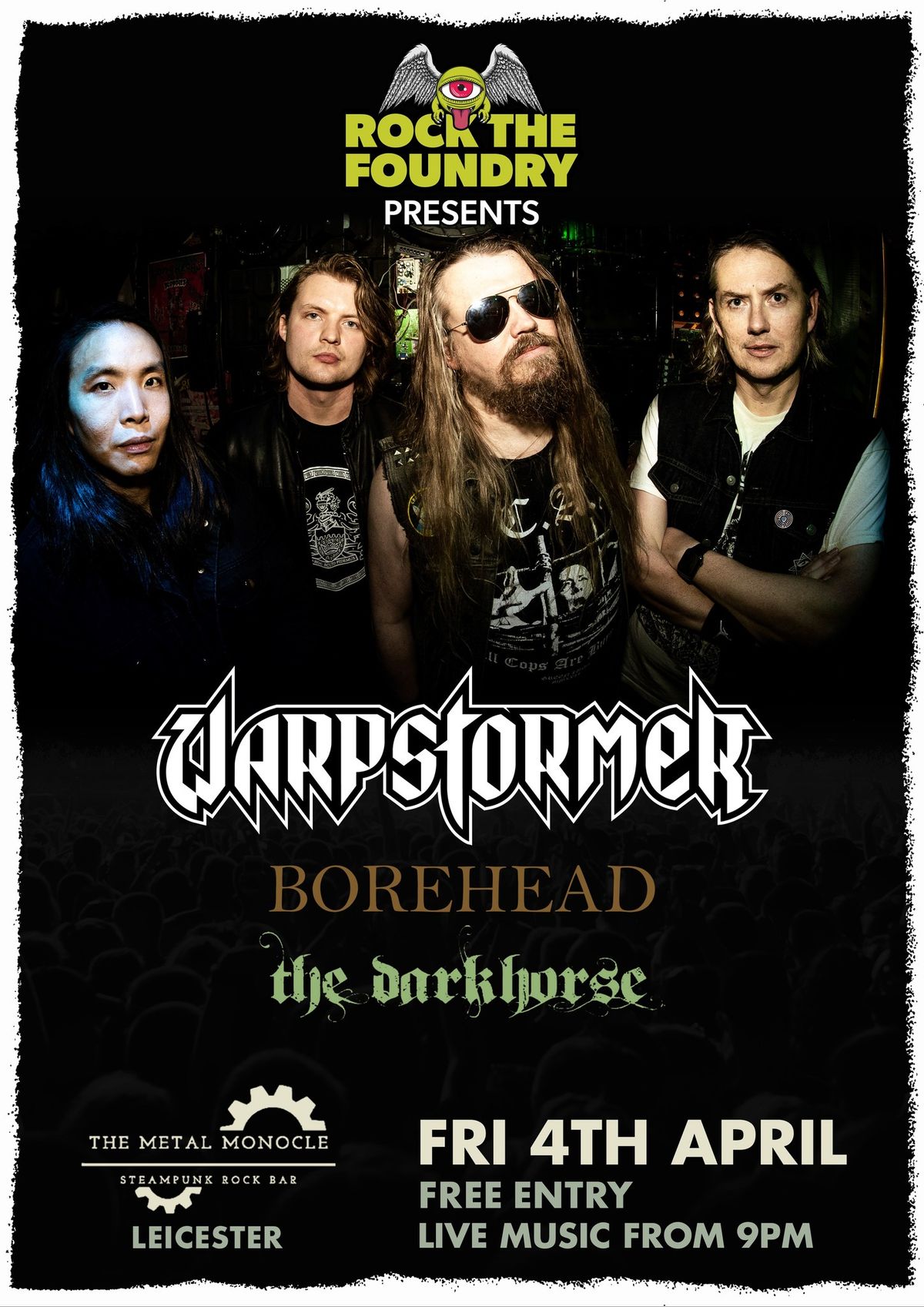 Warpstormer || Borehead || The Darkhorse 