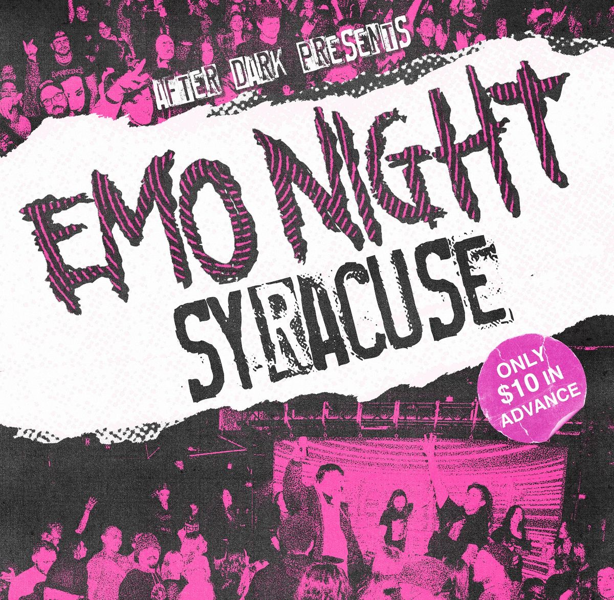 Emo Night Syracuse - March 21 at The Song & Dance