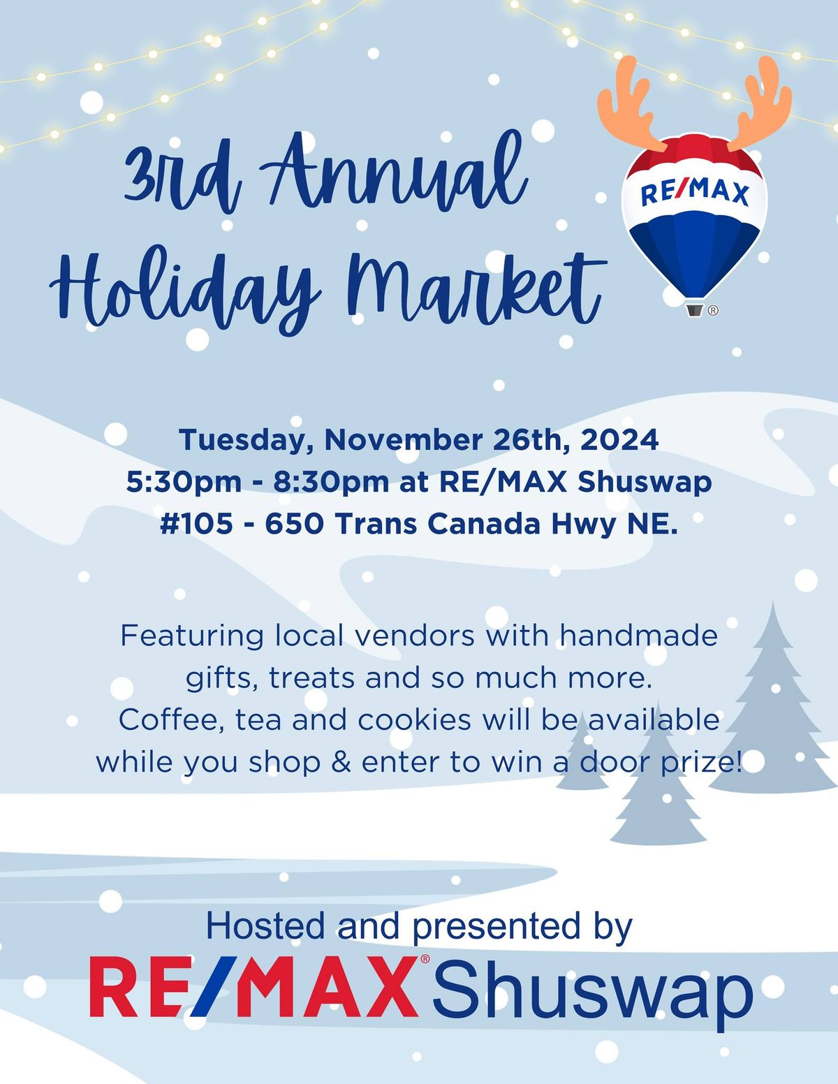 3rd Annual RE\/MAX Holiday Market