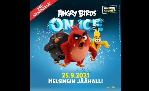 Angry Birds on Ice -j\u00e4\u00e4show