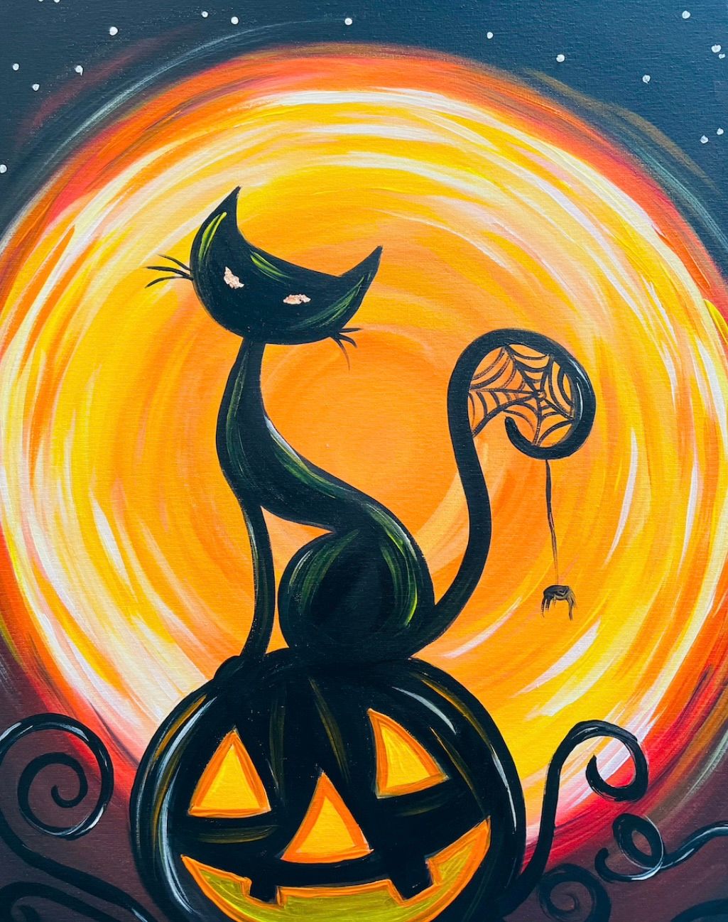 Cocktails & Canvas - Halloween 