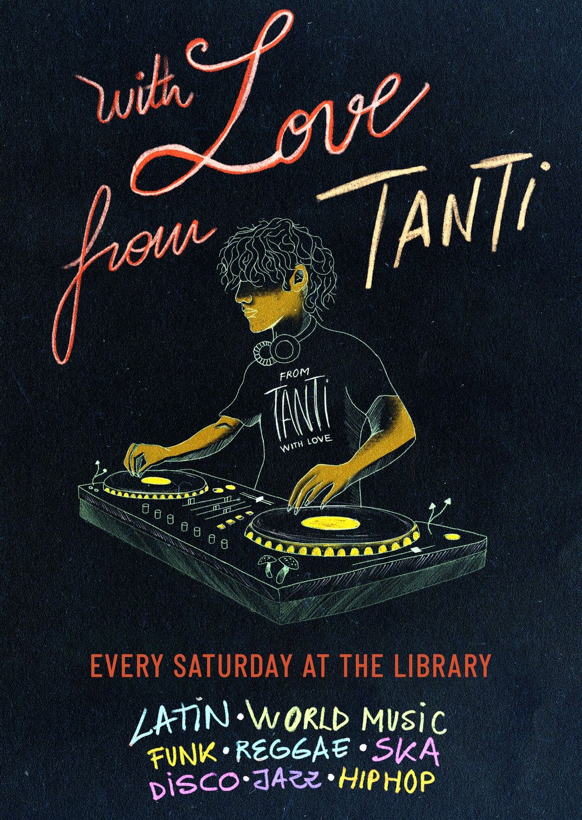 With Love, From Tanti \u2764\ufe0f Every Saturday at The Library \ud83c\udfb5