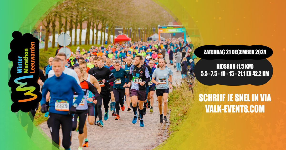 3e Winter Marathon Leeuwarden - Official Event (UITVERKOCHT)