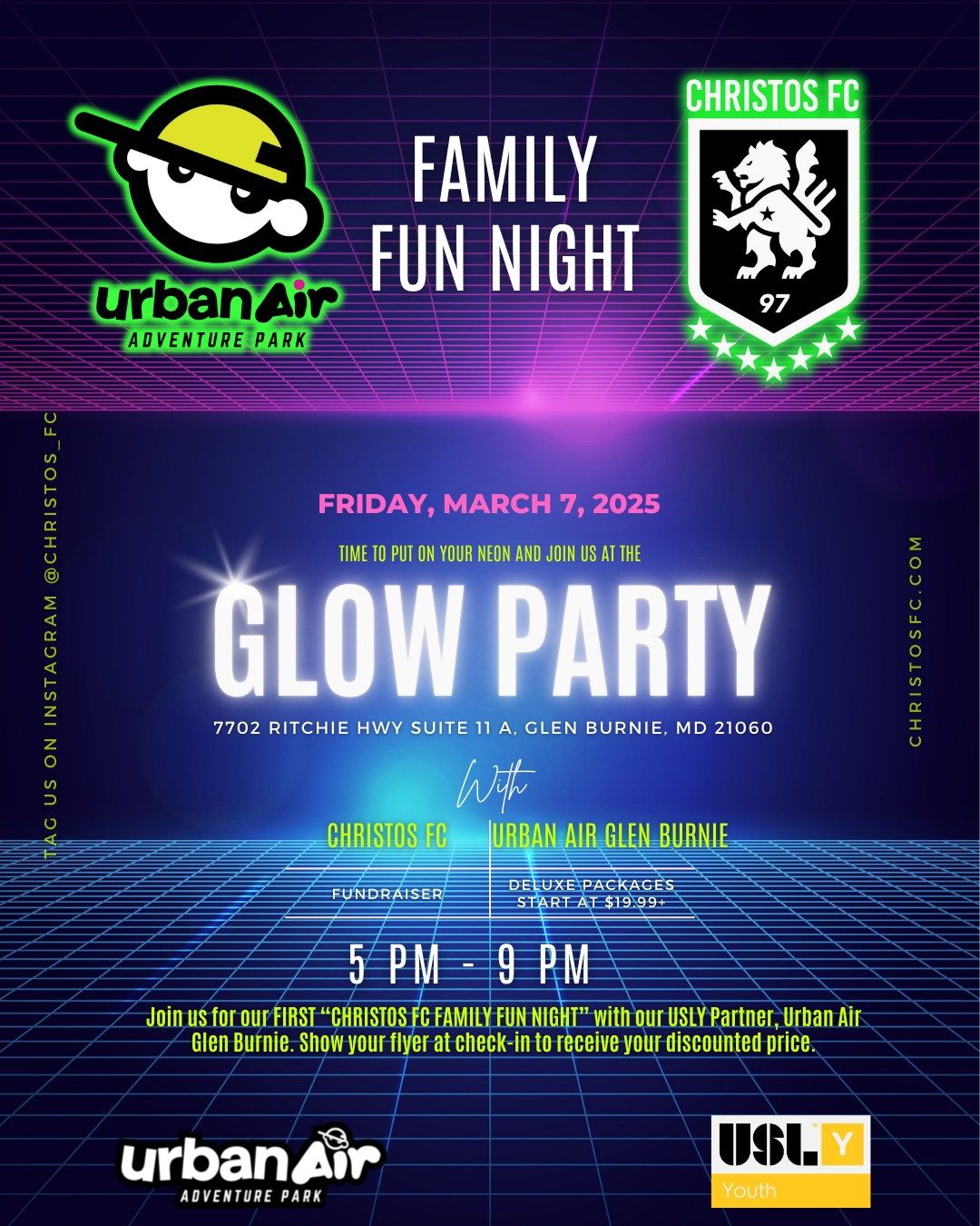 FAMILY FUN NIGHT at URBAN AIR