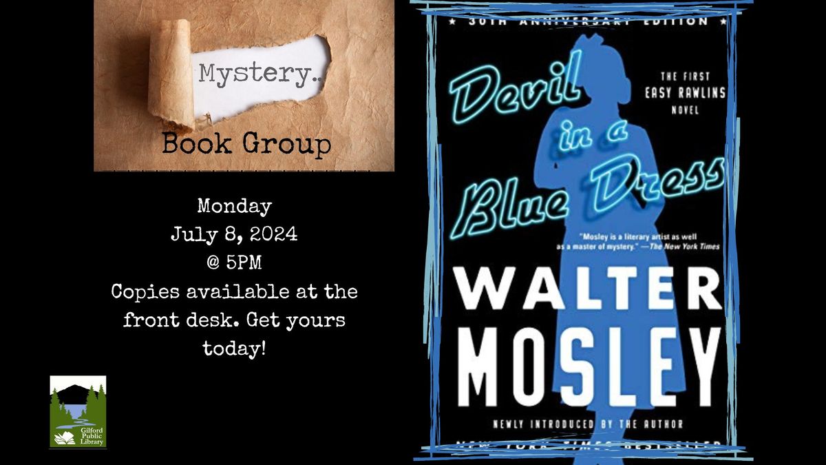 Mystery Book Group: Devil in a Blue Dress