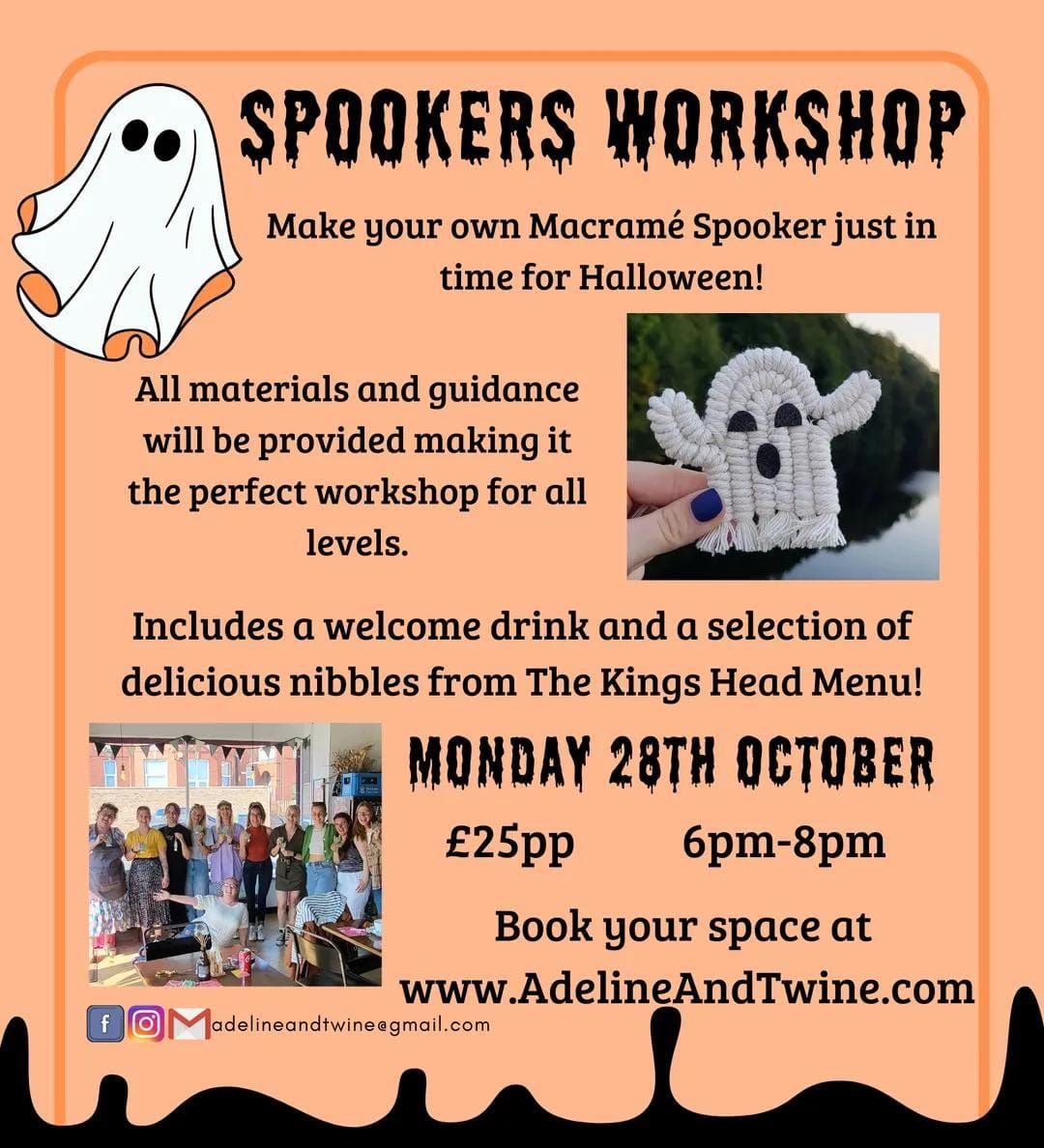 Spookers Workshop \ud83d\udc7b\ud83d\udc7b