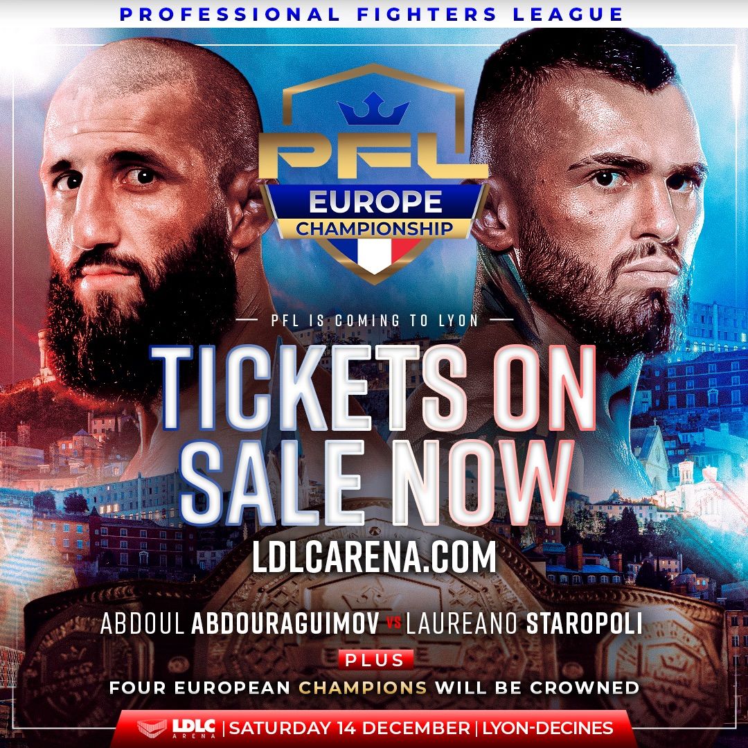 PFL Europe Championship: Lyon