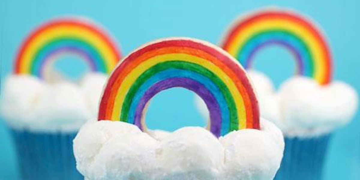 Creation Club: Rainbow Cupcake Decorating