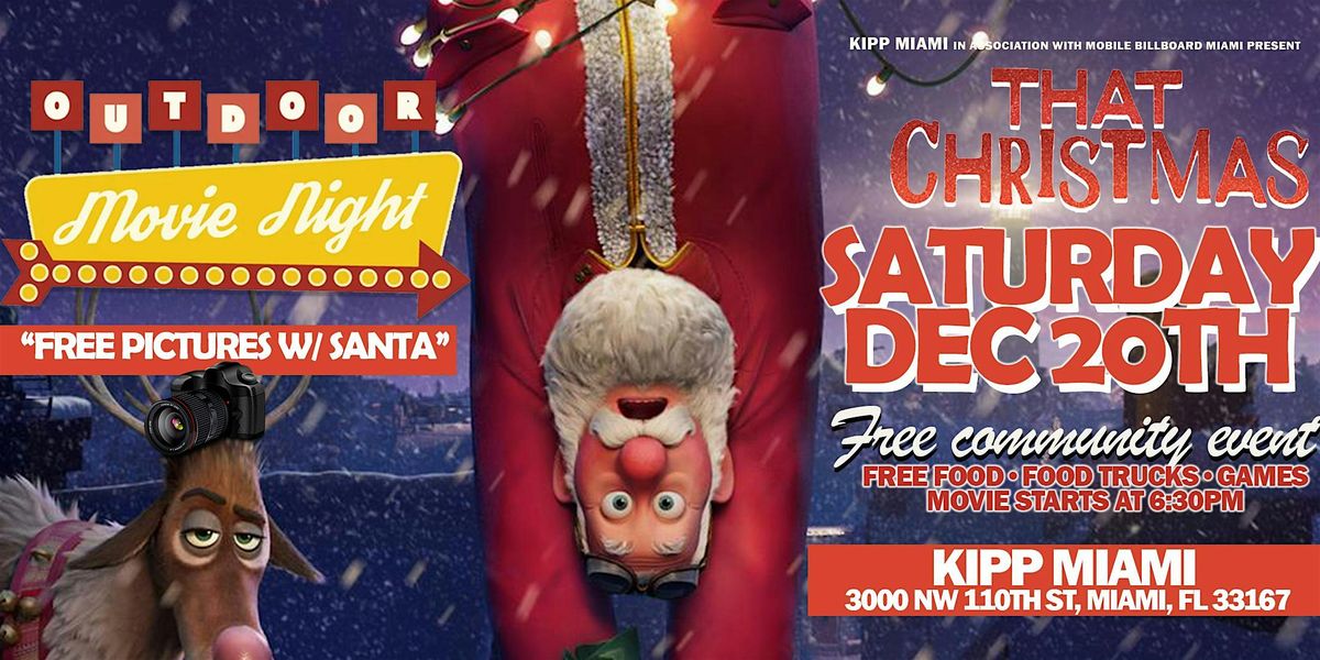THAT CHRISTMAS OUTDOOR MOVIE NIGHT