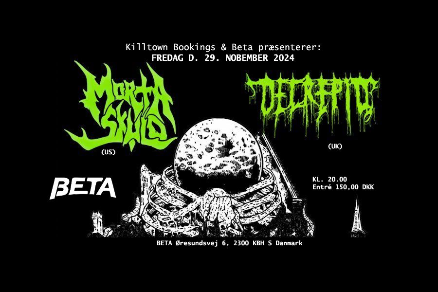 MORTA SKULD (US) + DECREPID (UK)