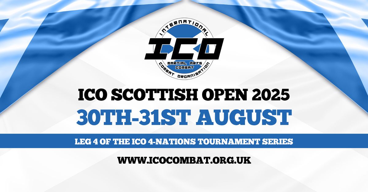 ICO Scottish Open 2025 - 4th Leg of the ICO 4-Nations Tournament Series