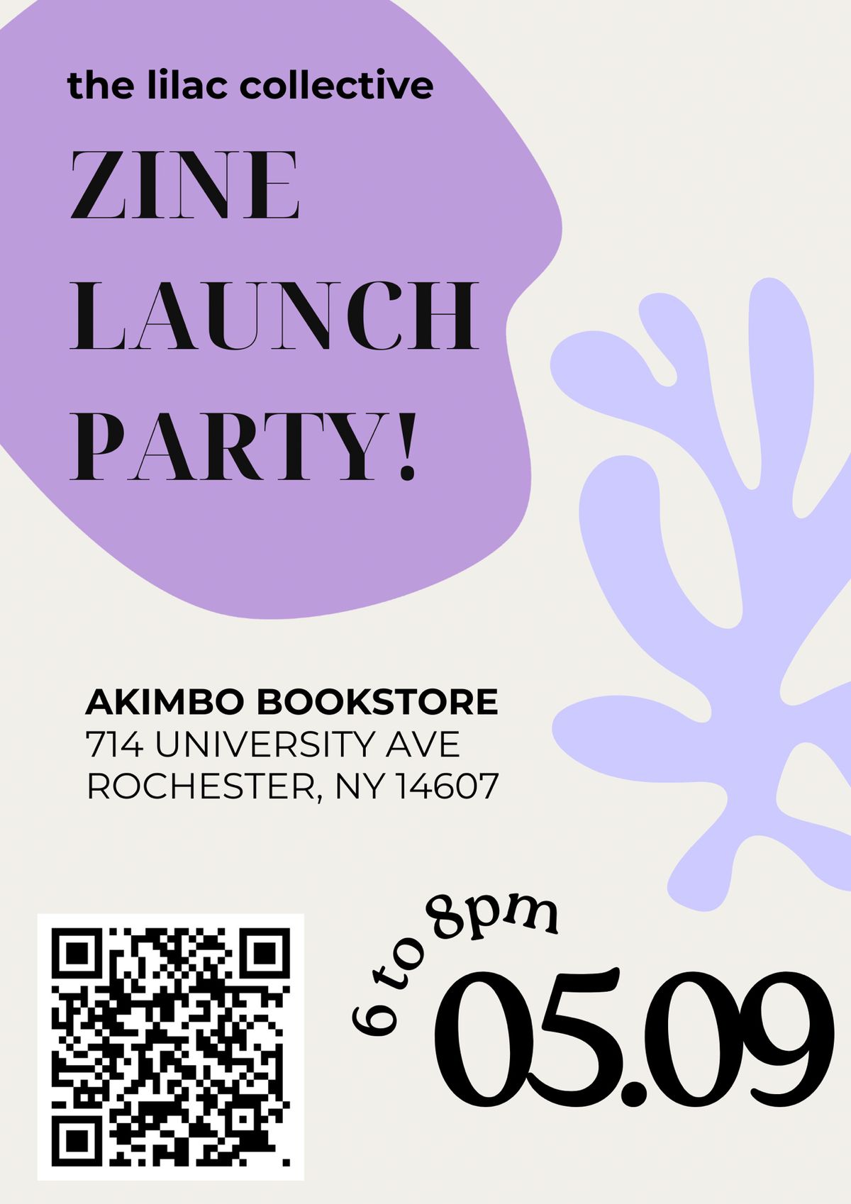 Lilac Collective Zine Launch Party! 