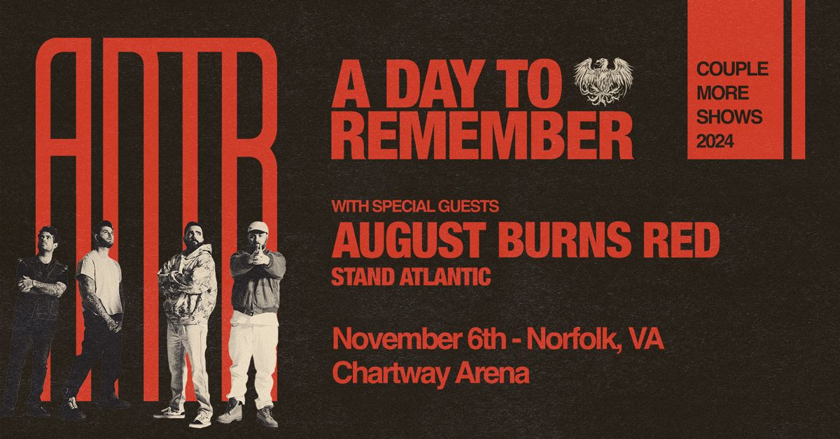 FM99 presents A Day To Remember - Couple More Shows