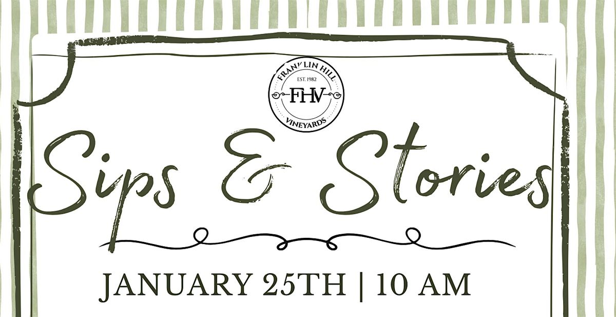January Sips and Stories