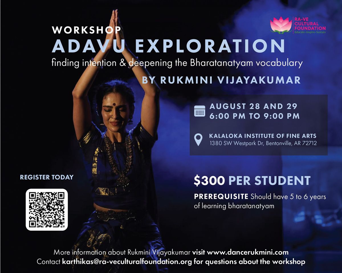 DANCE WORKSHOP BY RUKMINI VIJAYAKUMAR