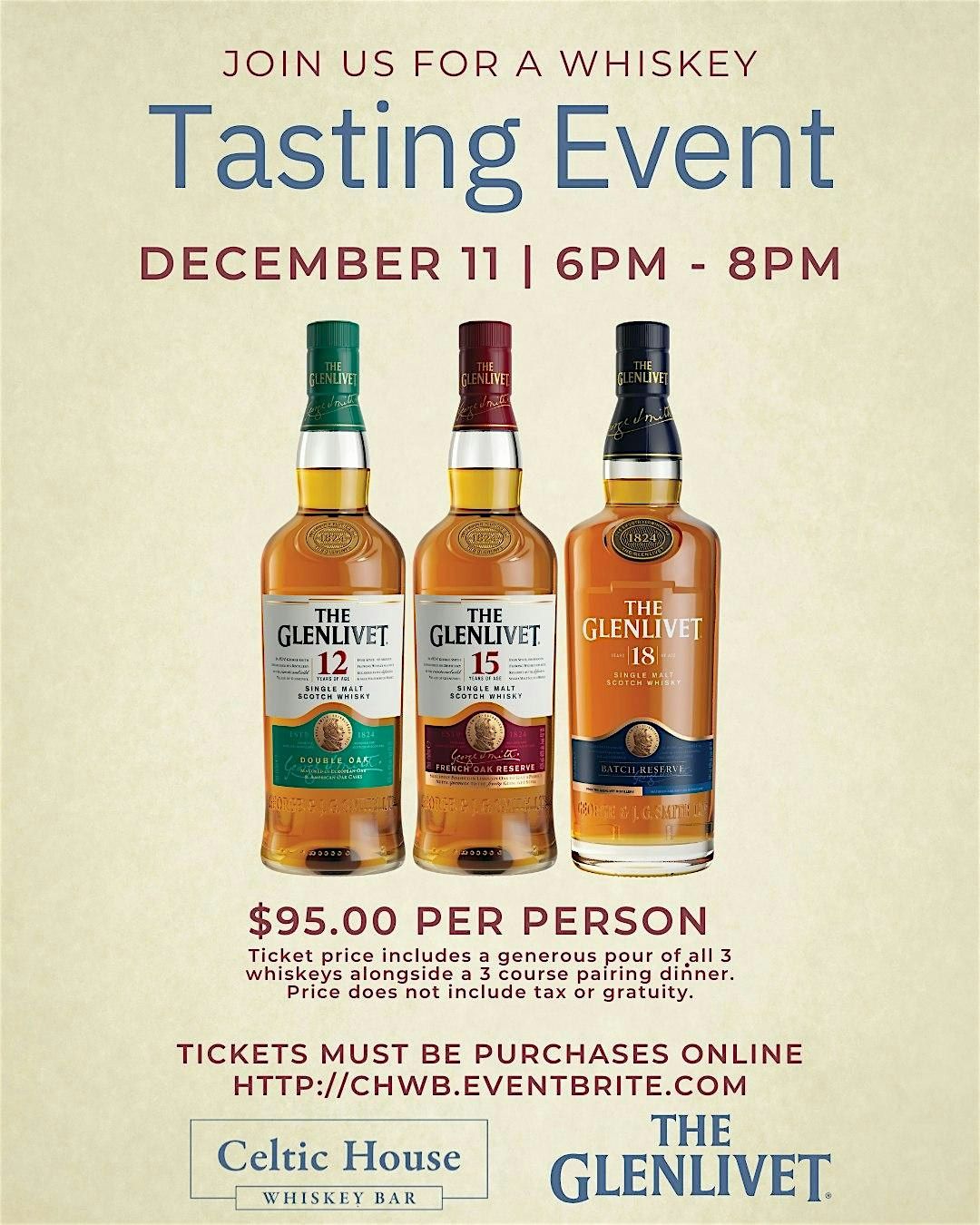 Glenlivet Scotch Tasting Dinner
