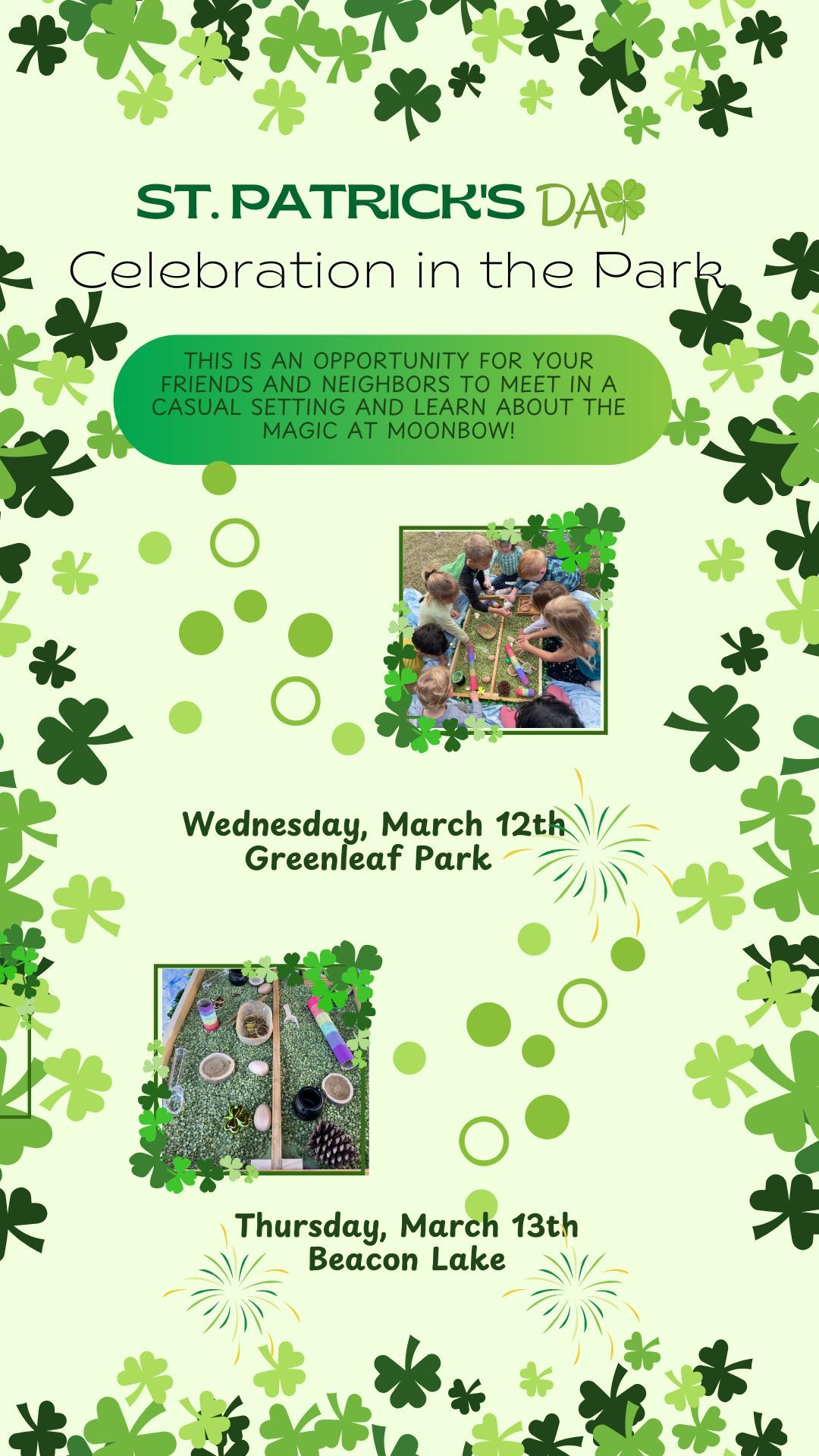 St. Patrick's Day Celebration at Beacon Lake