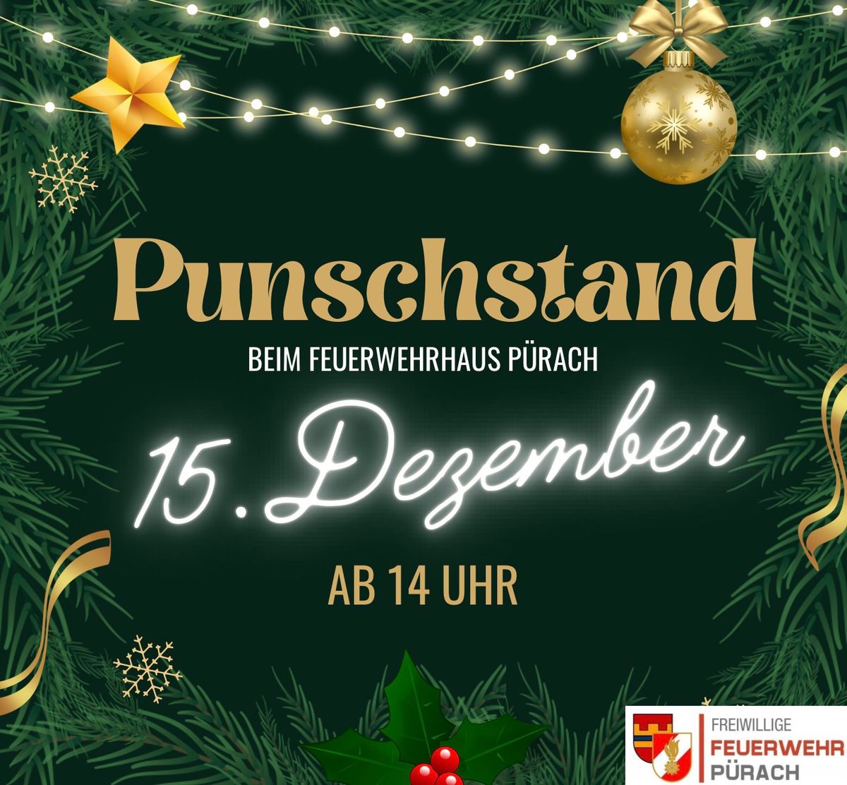 Punschstand der FF P\u00fcrach