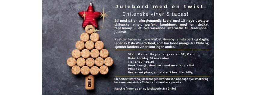 Chilenske viner & Tapas