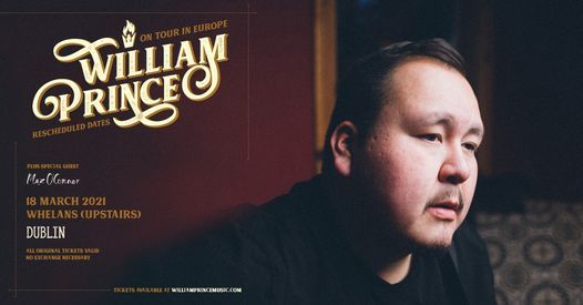 William Prince, live at Whelan's