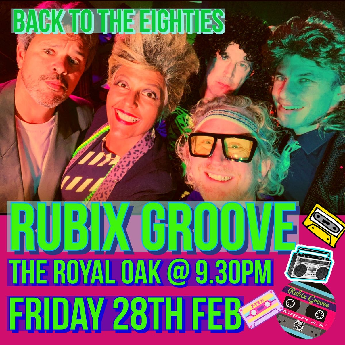 Rubix Groove play The Royal Oak, Bath