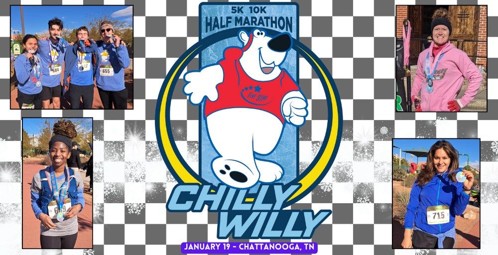 Chilly Willy 5k, 10k, Half Marathon -Chattanooga